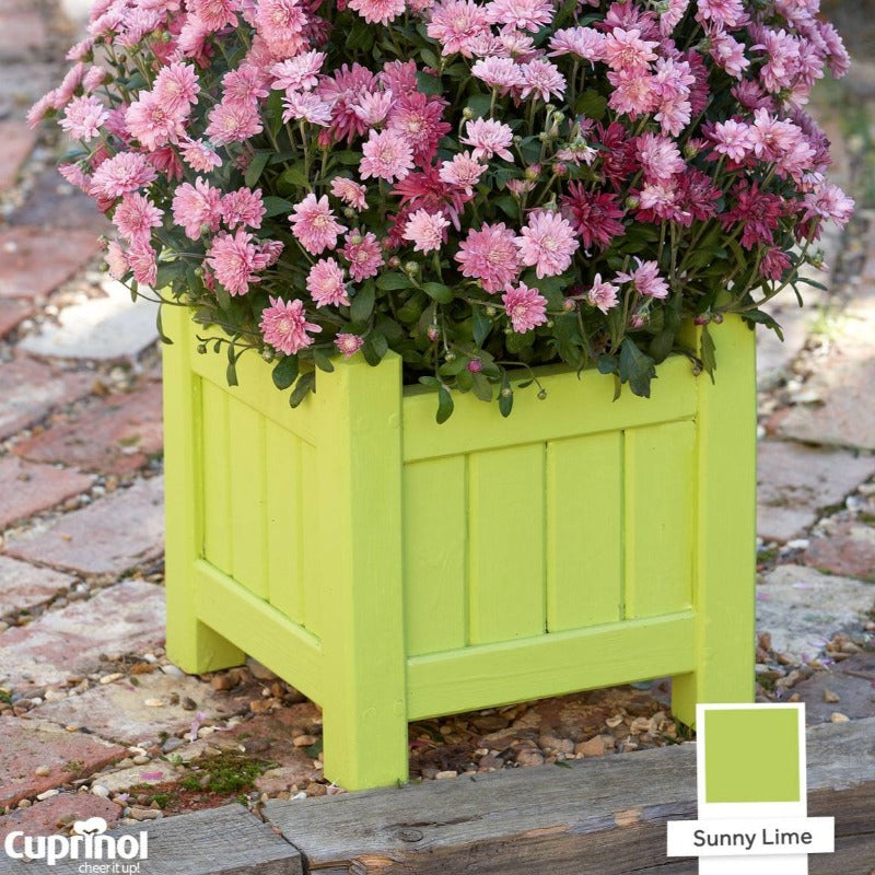 Sunny Lime Cuprinol Garden Shades wood paint