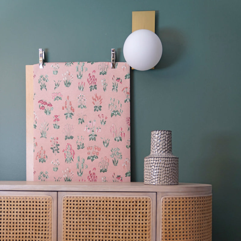 Pleat Little Greene. Green Wall Paint Colour