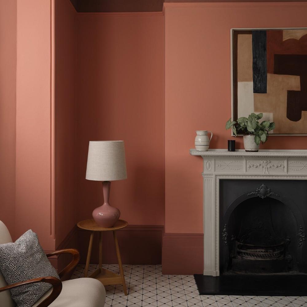 Jaipur Pink - Paint And Paper Library Living Room Paint Colour