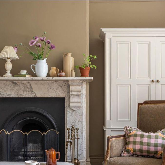 Truffle 271 Paint And Paper Library Living Room Paint Colour