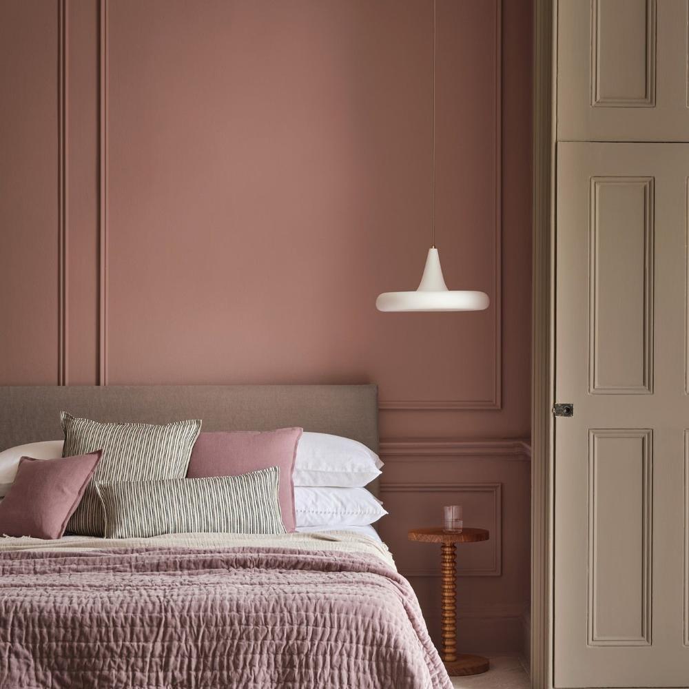 Paint and Paper Library Ruse 323 Pink Bedroom Paint Colour