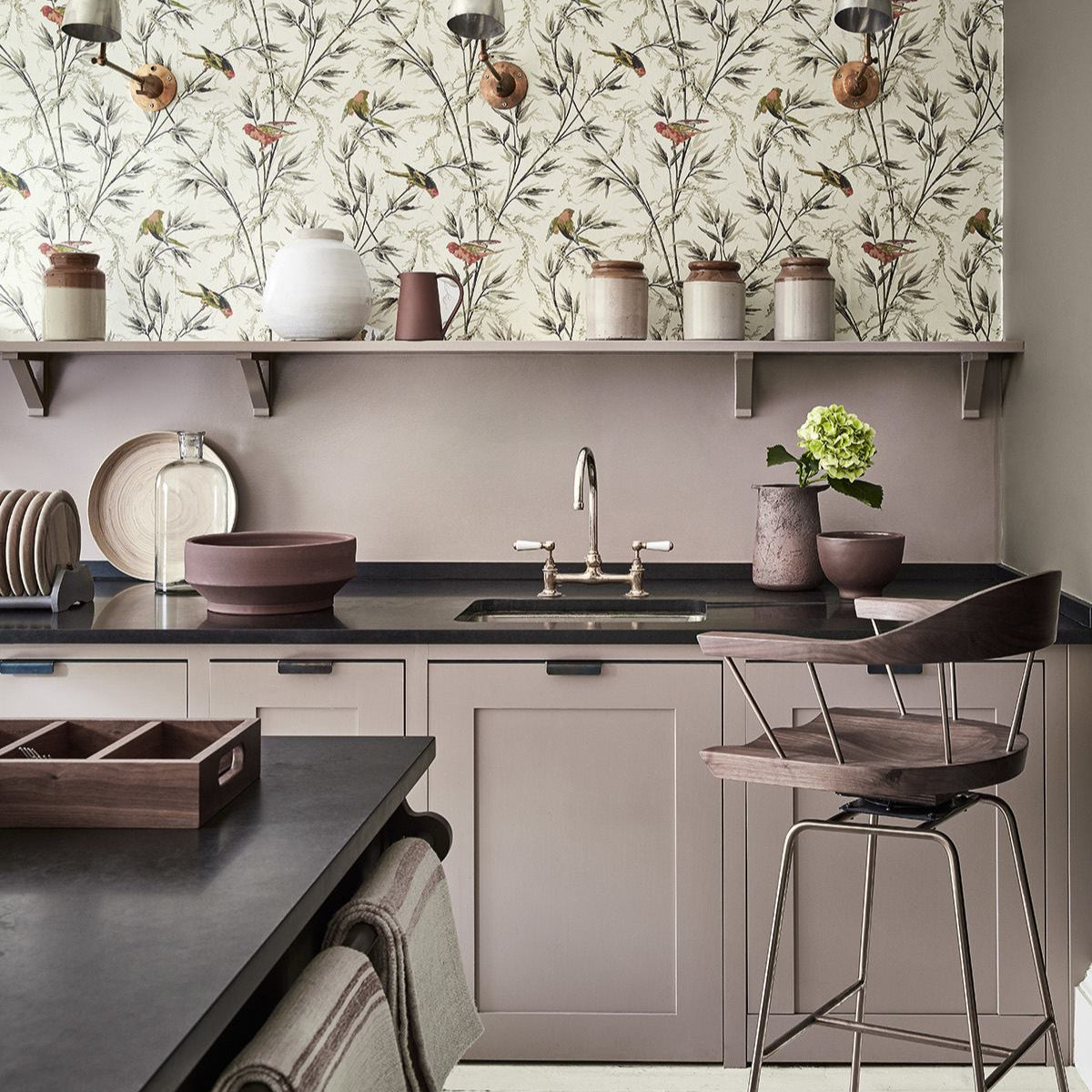 Dolphin 246 Little Greene Kitchen Cabinet Paint Colour