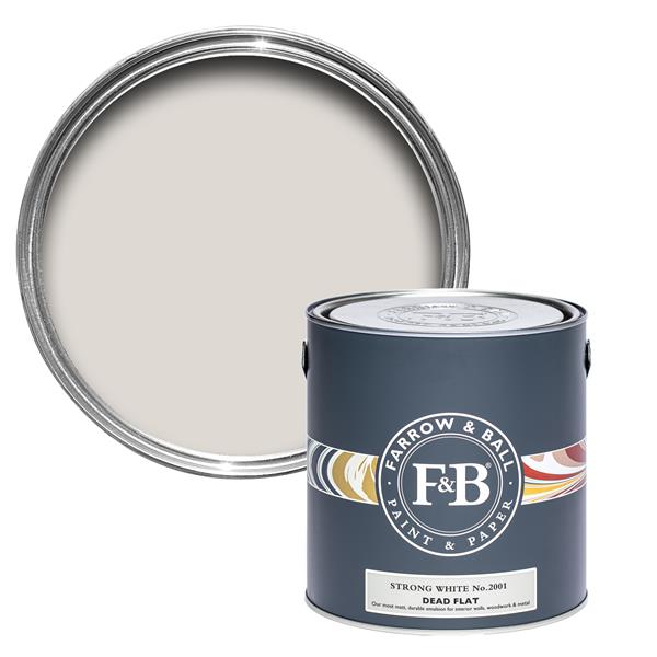 Strong White Farrow and Ball Dead Flat 2.5L