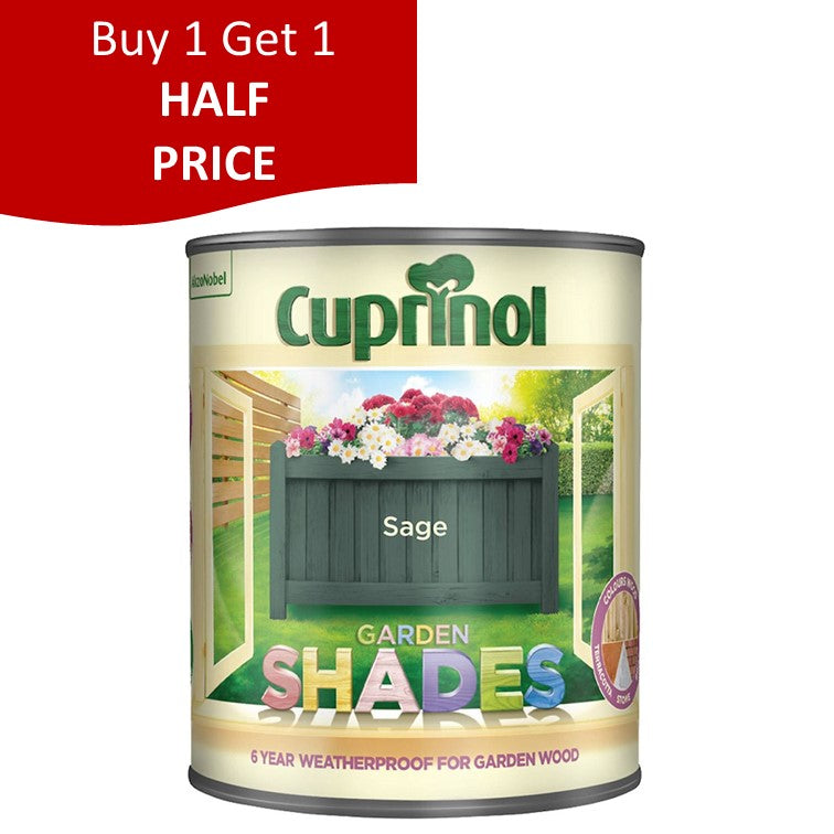 1 litre Sage Cuprinol Garden Shades