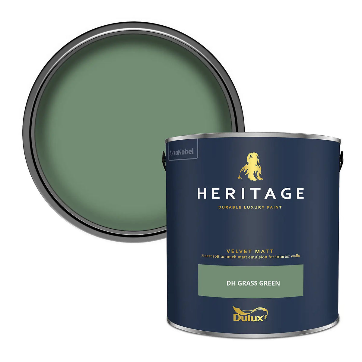 DH Grass Green - Dulux Heritage Paint Colour – Paint Online